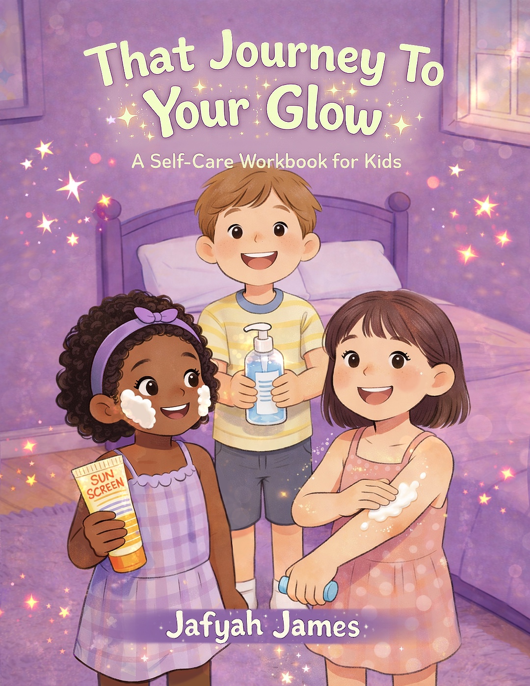 Children's illustrated book cover example